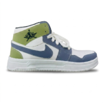 Apex Edge Mid White Grey Olive Sneakers - Image 3