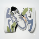 Apex Edge Mid White Grey Olive Sneakers - Image 7