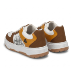 Syroxx Drift Low White Coffee Brown Mustard Sneakers - Image 8