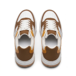 Syroxx Drift Low White Coffee Brown Mustard Sneakers - Image 11