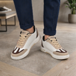 Syroxx Vale Low White Beige Brown Sneaker - Image 9