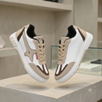Syroxx Vale Low White Beige Brown Sneaker - Image 5