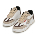 Syroxx Vale Low White Beige Brown Sneaker - Image 2