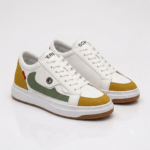 Syroxx Grove Low White Mustard Green Sneakers - Image 7
