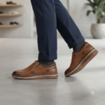 Syroxx Urban Tan Slip-On Shoes - Image 2