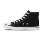 Syroxx Classic Black High-Top Sneakers - Image 7