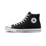 Syroxx Classic Black High-Top Sneakers