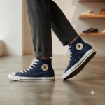 Syroxx Classic Black High-Top Sneakers - Image 2