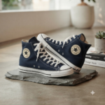 Syroxx Classic Black High-Top Sneakers - Image 3